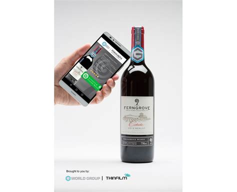 nfc wine bottle labels